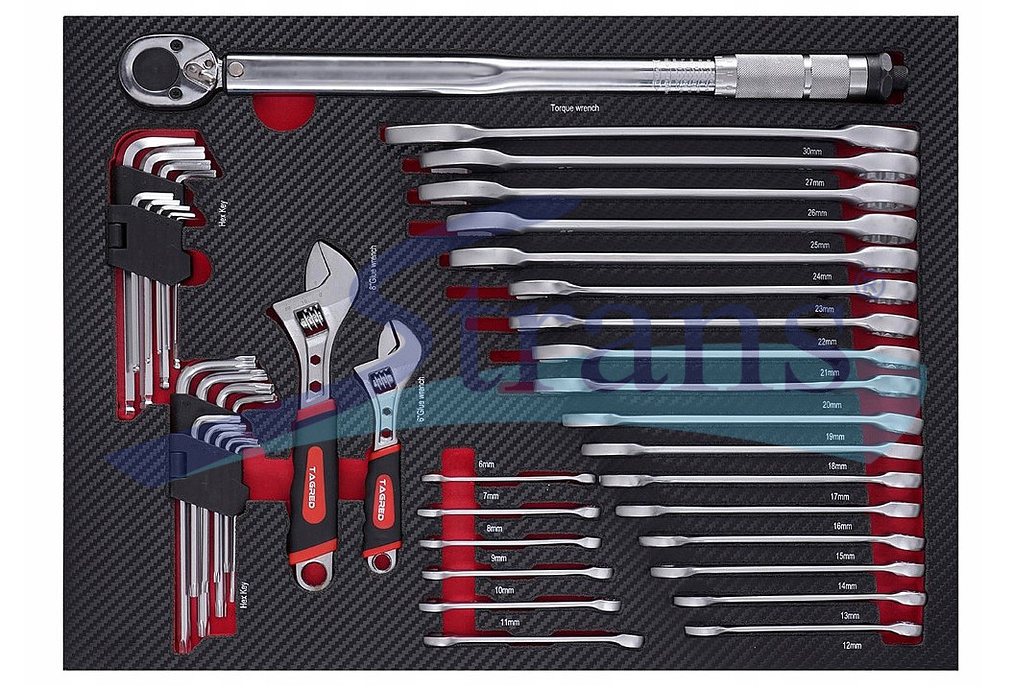 Шафа-Візок З Комплектом Інструментів Tagred 298Шт 7 Шухляд 1120